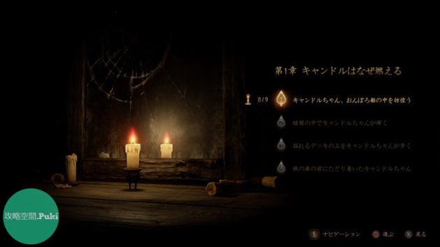 Candleman】 第1章 キャンドルはなぜ燃える | 攻略空間.Puki