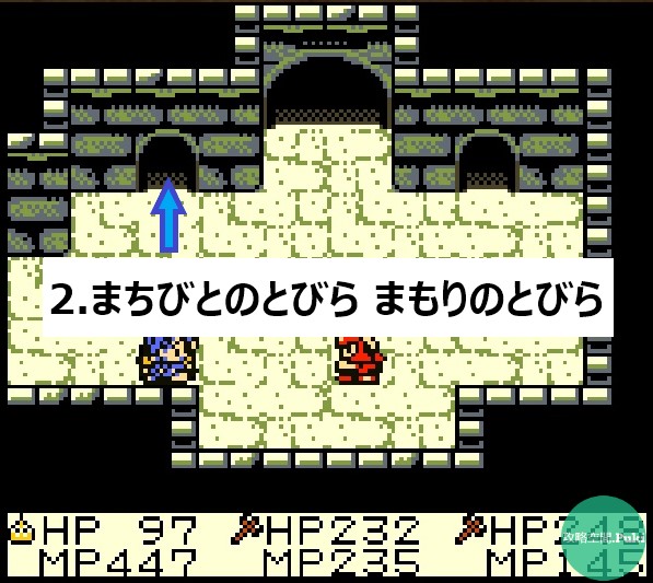 ドラゴンクエストモンスターズ テリーのワンダーランド RETRO まちびとのとびら まもりのとびら